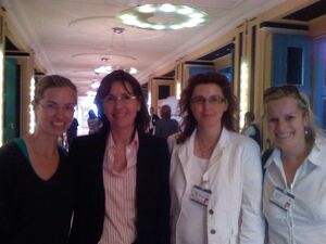 v.l. Dr. Cornelia Klisch, Andrea Ypsilanti, Antje Ehrlich-Strathausen, Judith Czutorka